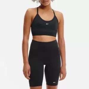 Image of Tommy Sport Womens Hw Fitted Shorts - Black - S