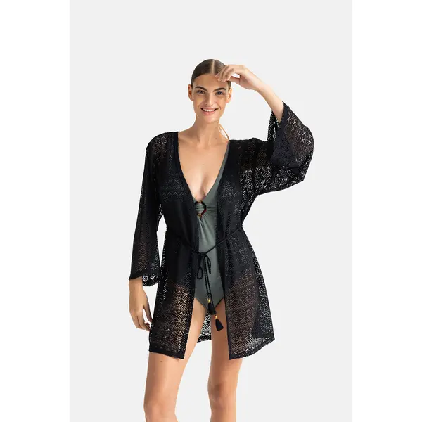 Image of Crochet Beach Cover-Up