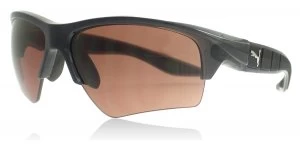 Image of Puma PU0036S Sunglasses Grey Pink 003 48mm