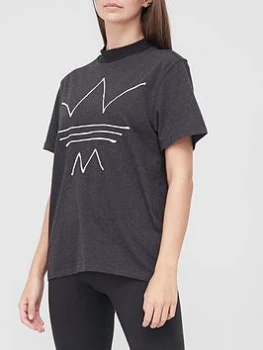 Image of adidas Originals RYV T-Shirt - Black, Size 8, Women