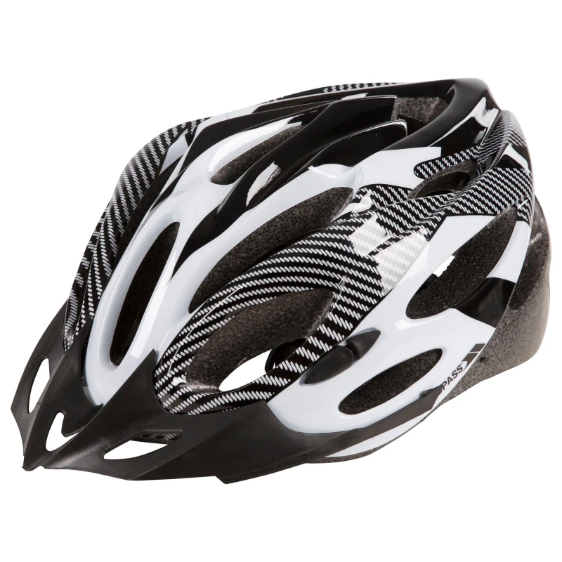 Image of Trespass Trespass Crankster Cycling Helmet in Off White Size: Small/Large Off White S/M Unisex 5059958469037