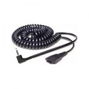 Image of Jabra QD Coiled Cord + 2.5mm Jack
