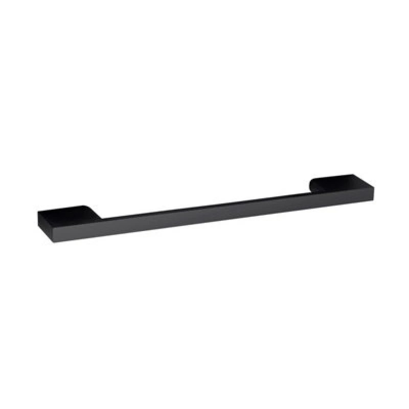 Image of Balterley Square D Shape Furniture Handle 191mm 160mm Centres Matt Black Black