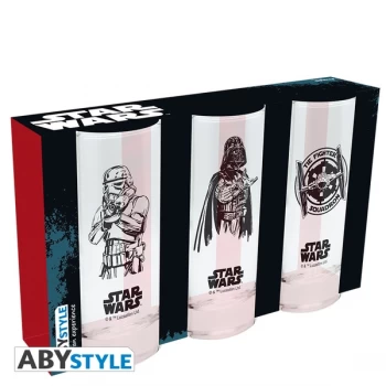 Image of Star Wars - Dark Side Glasses (Set of 3)