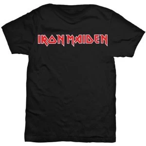 Image of Iron Maiden - Logo Unisex XX-Large T-Shirt - Black