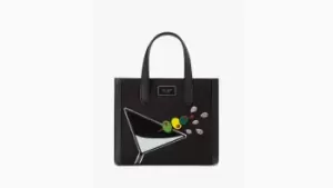 Image of Manhattan Martini Embellished Small Tote
