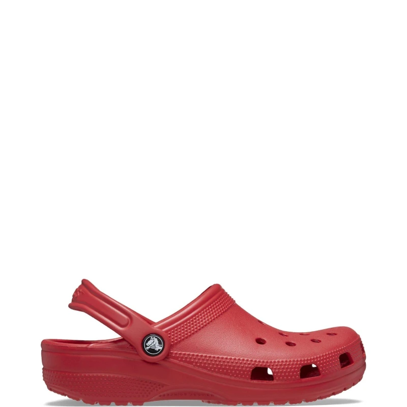 Image of Crocs Unisex Classic Clogs Varsity Red W8/M7