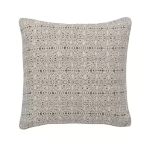 Image of Bedeck of Belfast Rare Earth Neri Cushion 50cm x 50cm, Dark Grey