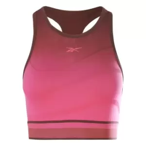 Image of Reebok UBF Seamless Crop Top Womens - Pink