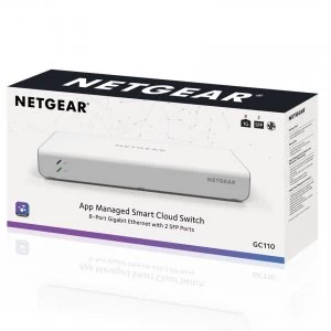 Image of 10 Port Insight Cloud Switch 2 x 1G SFP