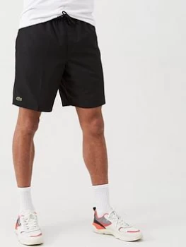Image of Lacoste Sports Woven Shorts - Black