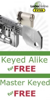 Image of LocksOnline EPS High Security Single/Half Euro Cylinders