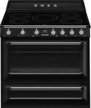 Image of Smeg Victoria TR90IBL2 90cm Induction Range Cooker