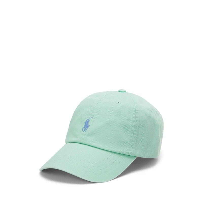 Image of Polo Ralph Lauren Cotton Chinos Baseball Cap pale green Men ONE SIZE