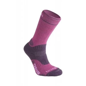 Image of Bridgedale Womens Woolfusion Trekker Socks Purple Small