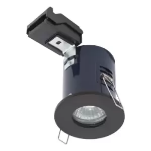 Image of Electralite Yate Fire Rated Downlight IP65 Matt Black