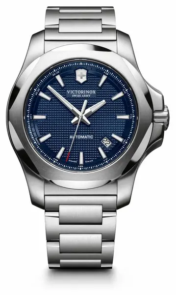 Image of Victorinox 241835 I.N.O.X Mechanical Blue Dial Silver Watch