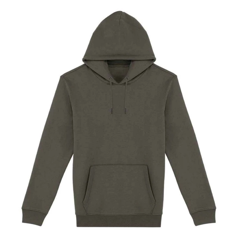 Image of Native Spirit Mens Heavyweight Hoodie in Khaki Size: XS Khaki Male XS