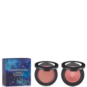 Image of bareMinerals Holiday 2023 Gen Nude Cheek Duo - Call My Blush, Kiss Of Rose