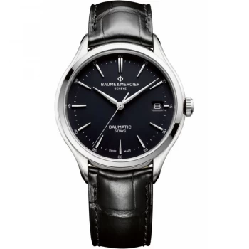 Image of Mens Baume & Mercier Clifton Baumatic Automatic Date Watch