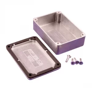 Image of Hammond 1550WP IP66 Diecast Aluminium Enclosure 80 x 55 x 25mm