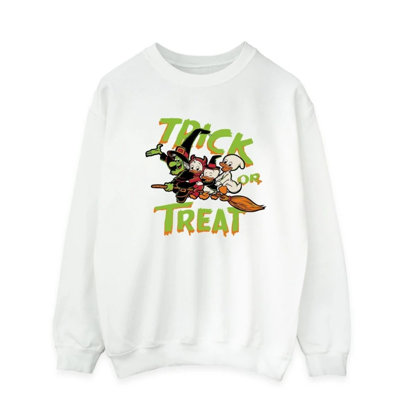 Image of Disney Men Trick Or Treat Sweatshirt in White Size: Small White S Male 5063376670982
