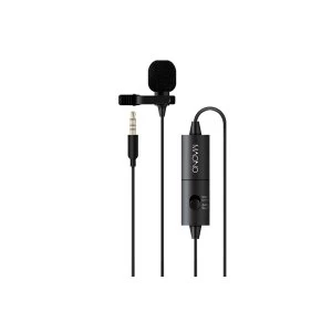 Image of Maono Lavalier Tie-Clip On Lapel Microphone Omnidirectional 3.5mm 4 Pole Jack 0.25" Adapter