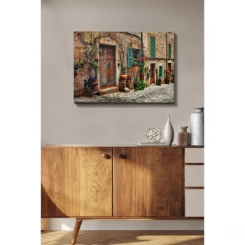 Image of Kanvas Tablo (50 x 70) - 66 Multicolor Decorative Canvas Painting