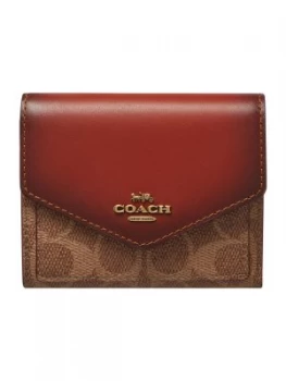 Image of Coach Signature small wallet Light Brown