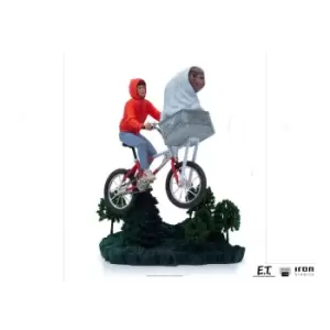 Image of E.T. the Extra-Terrestrial Art Scale Statue 1/10 E.T. & Elliot 24 cm