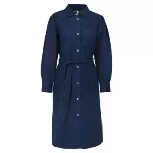 Image of Barbour Womens Adria Dress Indigo 18