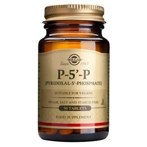 Image of Solgar P 5amp39 P Pyridoxal 5amp39 Phosphate Tablets 50 tablets