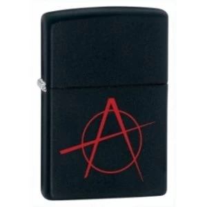 Image of Zippo Anarchy Black Matte Windproof Lighter