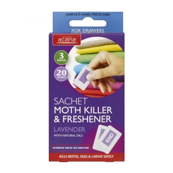 Image of Acana Moth Killer and Freshener Sachets