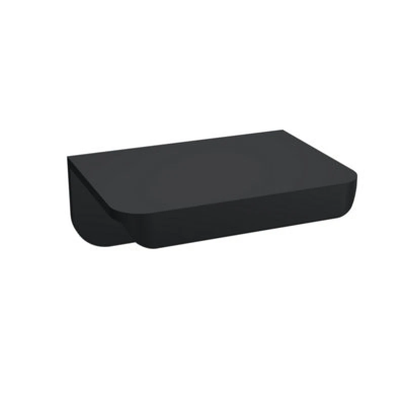 Image of Balterley Wrap Over Handle 50mm 30mm Centres Matt Black Black