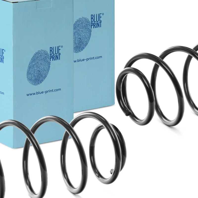 Image of Blue PRINT ADK888334 Coil spring Front Axle Coil Spring (188)
