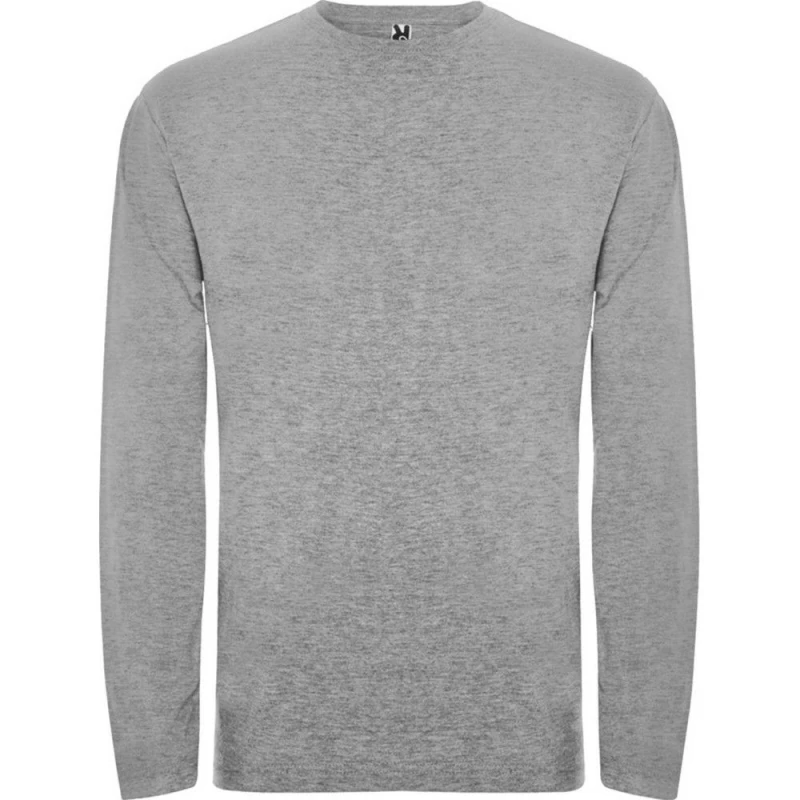 Image of ROLY ROLY Men Extreme Long-Sleeved T-Shirt in Grey Size: Small Grey S Male 5063470972623