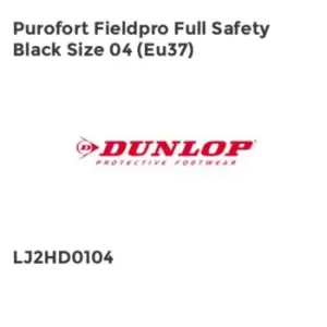 Image of Purofort FieldPro Full Safety Black Size 04 (EU37)