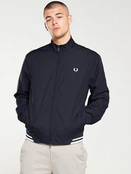 Image of Fred Perry Twin Tipped Sports Jacket - Navy, Size S, Men