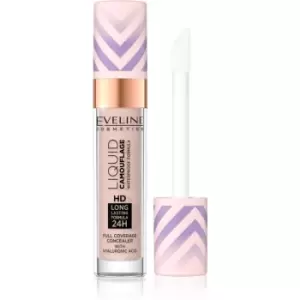 Image of Eveline Cosmetics Liquid Camouflage Waterproof Concealer with Hyaluronic Acid Shade 03 Soft Natural 7,5 ml