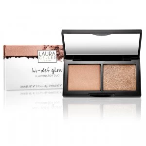 Image of Laura Geller Hi Def Glow Illuminator Duo Bed Of Roses