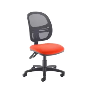 Image of Dams MTO Jota Mesh Medium Back Operators Chair with No Arms - Lombok Green