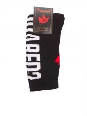 Image of DSQUARED2 Socks Boys Black cotone