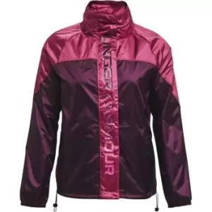 Image of Under Armour Recover Woven Jacket Womens - Purple