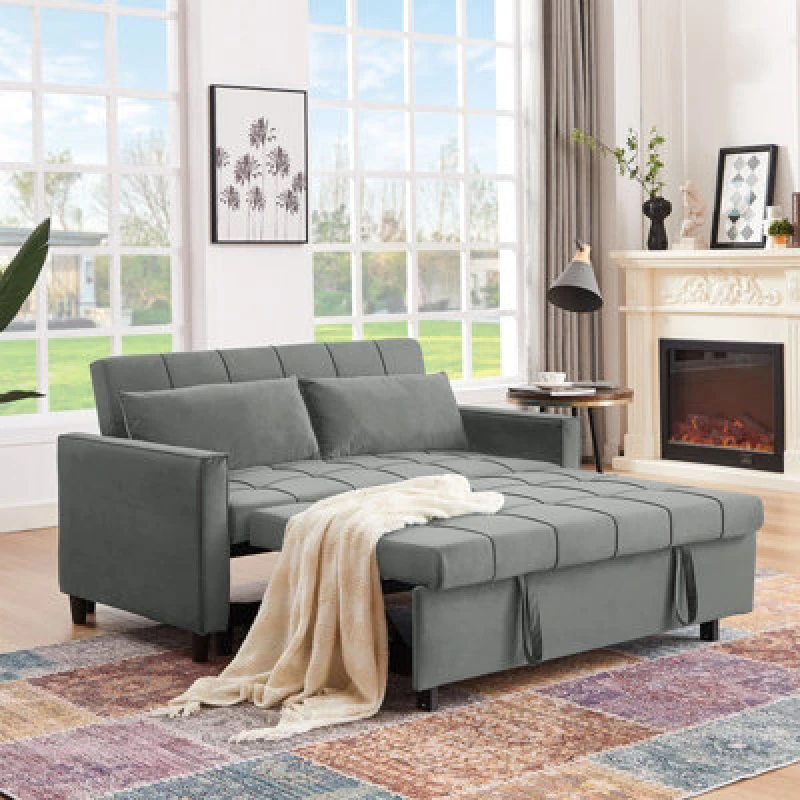 Image of Furniture One Corduroy Massage Manual Reclining Sofa Suite - 3 Seater Sofa, Grey A1347-UK-AM