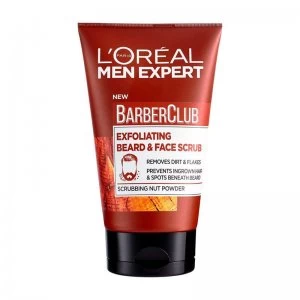 Image of LOreal Men Expert Barber Club Exfoliating Scrub 100ml