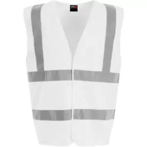 Image of PRO RTX High Visibility Unisex Waistcoat (M) (White) - White