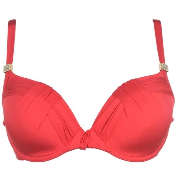 Image of Biba Icon Cut and Sew Bikini Top - Red