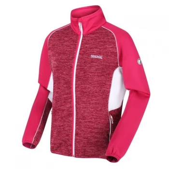 Image of Regatta Lindalla Full Zip Marl Fleece - PlumJam/Lilc