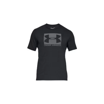 Image of Under Armour BOXED SS T-Shirt - Black/Graphite - L